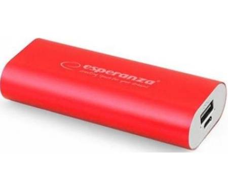 Esperanza Powerbank 4400 mAh Red (EMP105R)