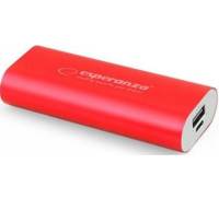 Esperanza Powerbank 4400 mAh Red (EMP105R)