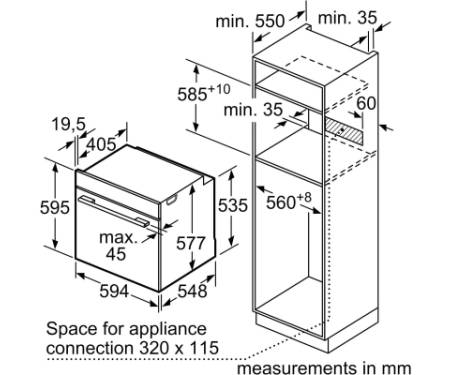 Духова шафа Bosch HSG7361B1