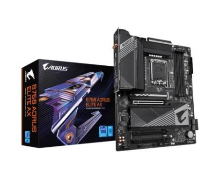 Материнська плата GIGABYTE B760 AORUS ELITE AX