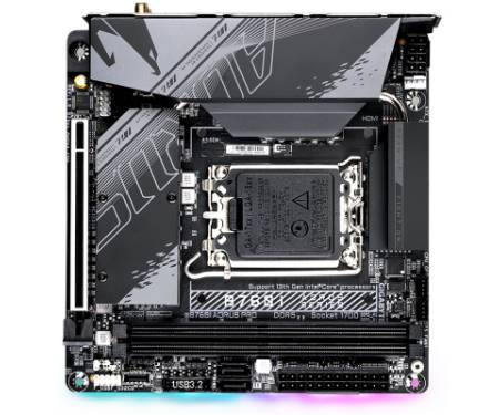 Материнська плата GIGABYTE B760I AORUS PRO