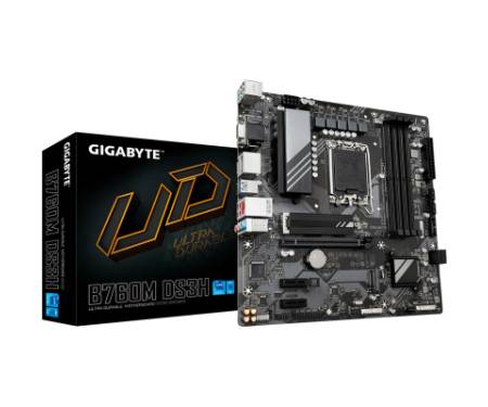 Материнська плата GIGABYTE B760M DS3H