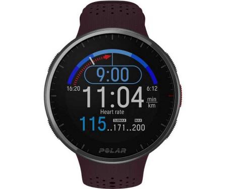 Смарт-часы Polar Pacer PRO Autumn Maroon S/L (900102182)