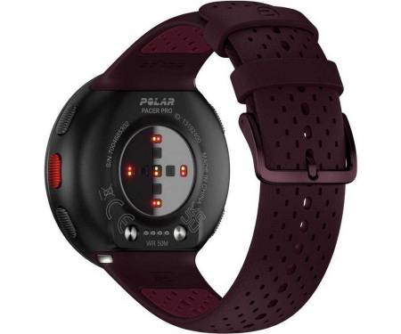 Смарт-часы Polar Pacer PRO Autumn Maroon S/L (900102182)
