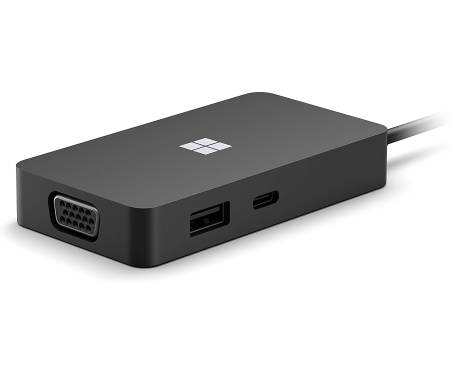 Док-станція для ноутбука Microsoft USB-C Travel Hub Black (SWV-00001, SWV-00010) 3