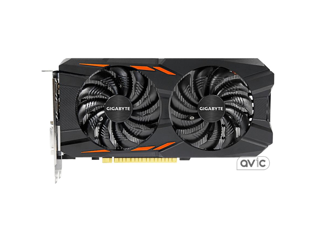 GIGABYTE GeForce GTX 1050 Ti Windforce OC 4G (GV-N105TWF2OC-4GD)