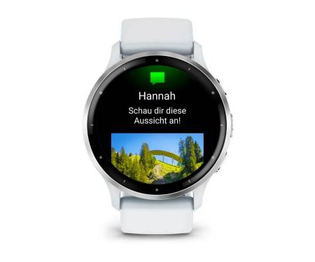 Смарт-часы Garmin Venu 3 Silver S. Steel Bezel w. Whitestone Case and S. Band (010-02784-00)