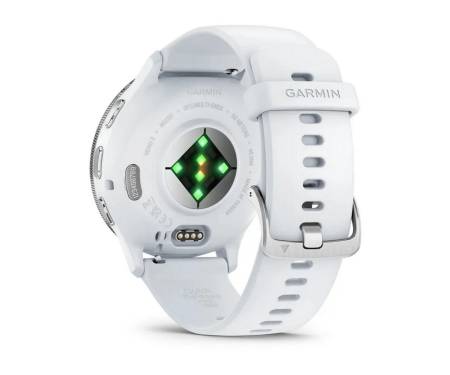 Смарт-часы Garmin Venu 3 Silver S. Steel Bezel w. Whitestone Case and S. Band (010-02784-00)