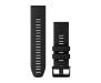 Ремінець Garmin QuickFit 22 Watch Bands Black Silicone (010-13280-00)