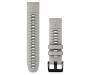 Ремешок Garmin QuickFit 22 Watch Bands Fog Grey/Moss Silicone (010-13280-08) 1