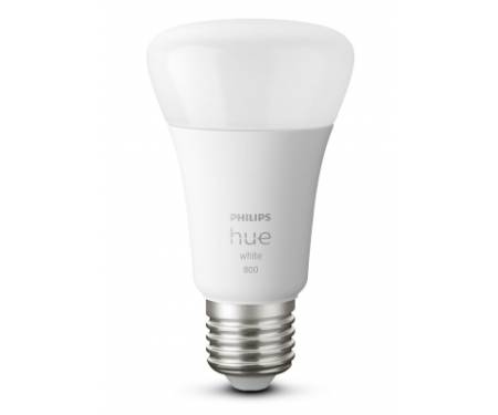 Розумна лампочка Philips Hue Single Bulb E27, White, BT, DIM (929001821618)