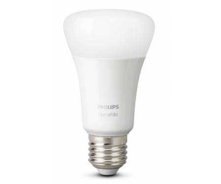 Розумна лампочка Philips Hue Single Bulb E27, White, BT, DIM (929001821618)