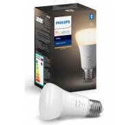 Розумна лампочка Philips Hue Single Bulb E27, White, BT, DIM (929001821618)