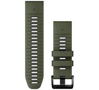 Ремешок Garmin QuickFit 26 Watch Bands Moss/Graphite Silicone (010-13281-07)