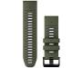Ремешок Garmin QuickFit 26 Watch Bands Moss/Graphite Silicone (010-13281-07)