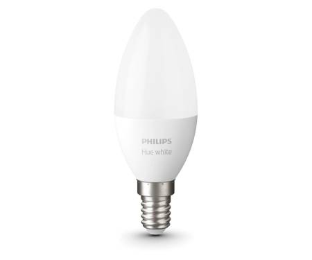 Комплект ламп Philips Hue E14, 5.5W(40Вт), 2700K, White, Bluetooth, DIM, 2 шт (929002039904)
