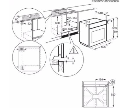 Духова шафа Electrolux EOC6P77H
