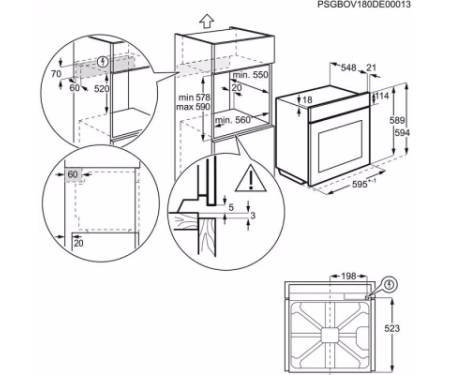 Духова шафа Electrolux EOC6P77H