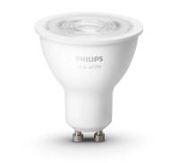 Умная лампочка Philips Hue GU10, 5.2W(57Вт), 2700K, White, Bluetooth, DIMM, 2 шт (929001953506)
