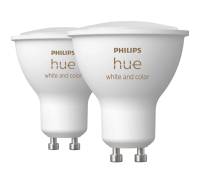 Умная лампочка Philips Hue GU10 5.7W 2000K-6500K RGB 2 шт. (929001953112)