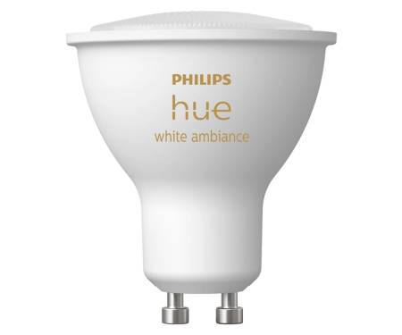 Умная лампочка Philips Hue GU10 5W 2200K-6500K Tunable white (929001953309)