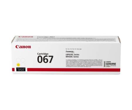 Картридж Canon 067 Yellow 1.25K для MF65x, LBP63x (5099C002AA)