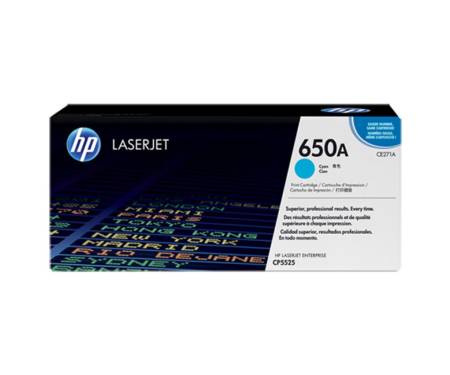 Картридж HP CLJ  650A cyan /CP5525 (CE271A)