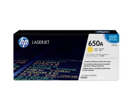 Картридж HP CLJ  650A yellow, CP5525 (CE272A)
