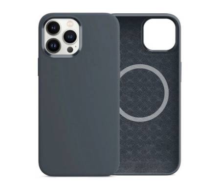 Чехол для Apple iPhone 15 Pro Magnetic Silicone Nature Grey