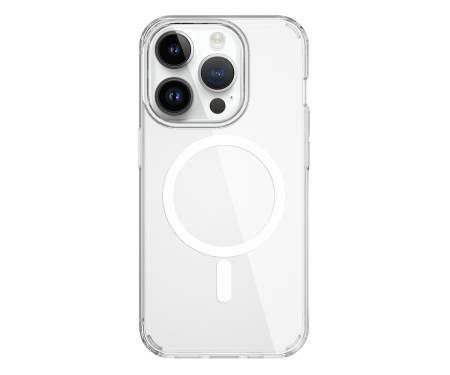 Чехол для Apple iPhone 15 Pro Max WiWU Magnetic Crystal Series MCC-101 Transparent