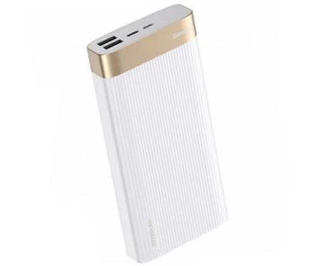 Power Bank Baseus PD QC 3.0 20000 mAh 18W White (BS-20KP201)