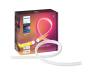 Розумна світлодіодна стрічка Philips Hue Gradient 0.5W 2000K-6500K RGB подовжувач 1 м (929002995001)