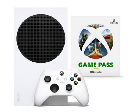 Игровая приставка Microsoft Xbox Series S 512 GB Starter Bundle +3M Gamepass (RRS-00153)