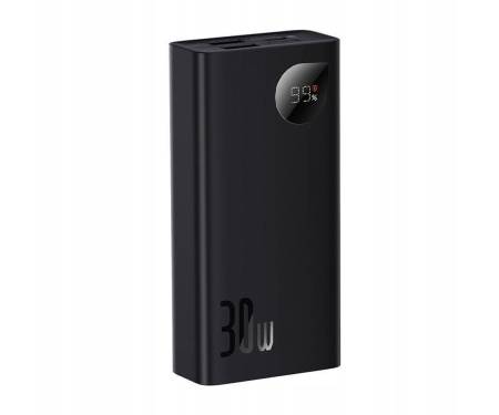 Power Bank Baseus Adaman Metal Digital Display Overseas Edition 30W 10000 mAh Black (PPAD040101)