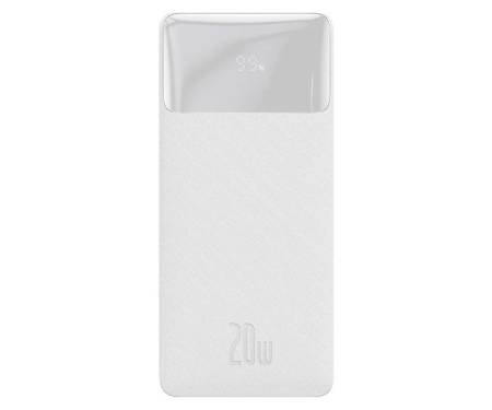 Power Bank Baseus Bipow Digital Display 10000mAh 20W White (PPBD050502)