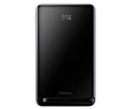 Power Bank Baseus Magnetic Bracket Wireless 10000mAh 20W Purple (PPCX080005)