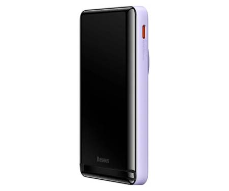 Power Bank Baseus Magnetic Bracket Wireless 10000mAh 20W Purple (PPCX080005)
