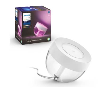 Умная лампа настольная Philips Hue Iris 2000K-6500K Color Bluetooth White (929002376101)