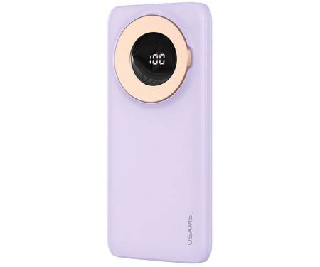 Зовнішній акумулятор (павербанк) Usams Magnetic Fast Charge 10 000mAh 15W Purple (US-CD171)