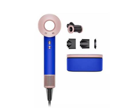 Фен Dyson HD15 Supersonic Vinca Blue/Rose Gold (460031-01)
