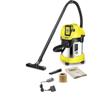 Профессиональный пылесос KARCHER WD 3 Battery Premium Set 1.629-951.0