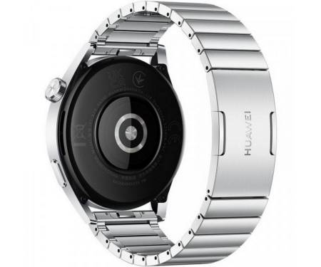 Смарт-часы Huawei Watch GT 3 46 mm Silver with Stainless Steel Strap (55028447) 3