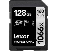 Карта памяти LEXAR 128GB MICROSDXC CLASS 10 UHS-I 1066X SILVER (LMS1066128G-BNANG)