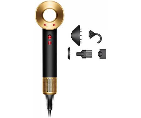 Фен Dyson HD07 Supersonic Onyx Black/Gold (533902-01)