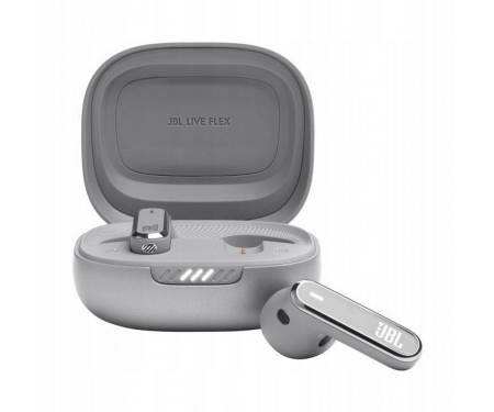 Наушники JBL Live Flex Srebrne (LFLEXSILV)