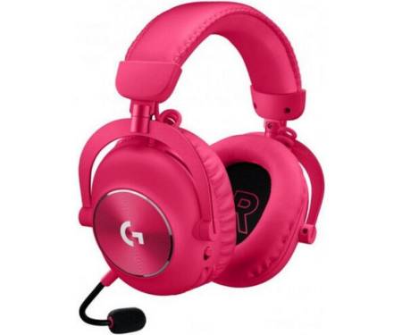 Наушники Logitech G Pro X2 Lightspeed Magenta (981-001275)