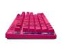 Клавіатура Logitech G Pro X TKL Lightspeed Tactile Magenta (920-012159)