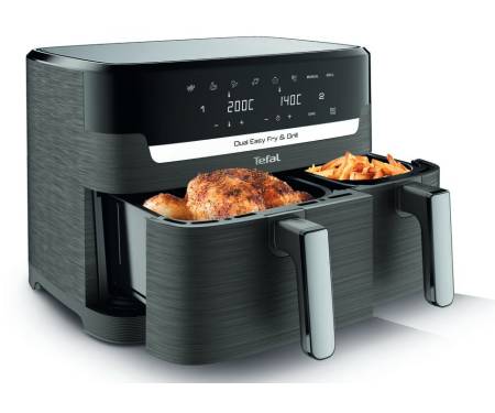 Мультипіч (аерофритюрниця) Tefal Dual Easy Fry&Grill Air Fryer EY905B10 2