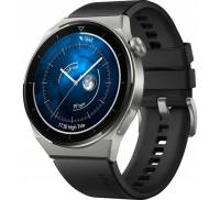 Смарт-часы Huawei Watch GT 3 Pro 46 mm Sport Light Titanium Case Black Fluoroelastomer Strap (ODN-B19)
