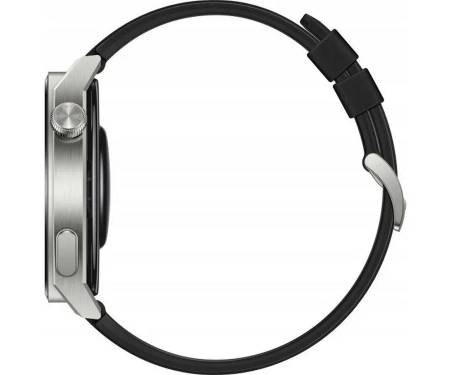 Смарт-часы Huawei Watch GT 3 Pro 46 mm Sport Light Titanium Case Black Fluoroelastomer Strap (ODN-B19)